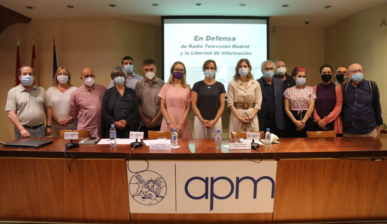 La FRAVM se une a las organizaciones de periodistas y otros colectivos en su defensa de la radiotelevisión pública madrileña
