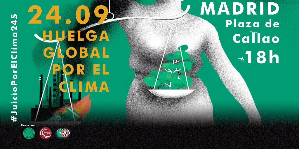 La FRAVM anima a sumarse a la movilización en apoyo al Juicio por el Clima