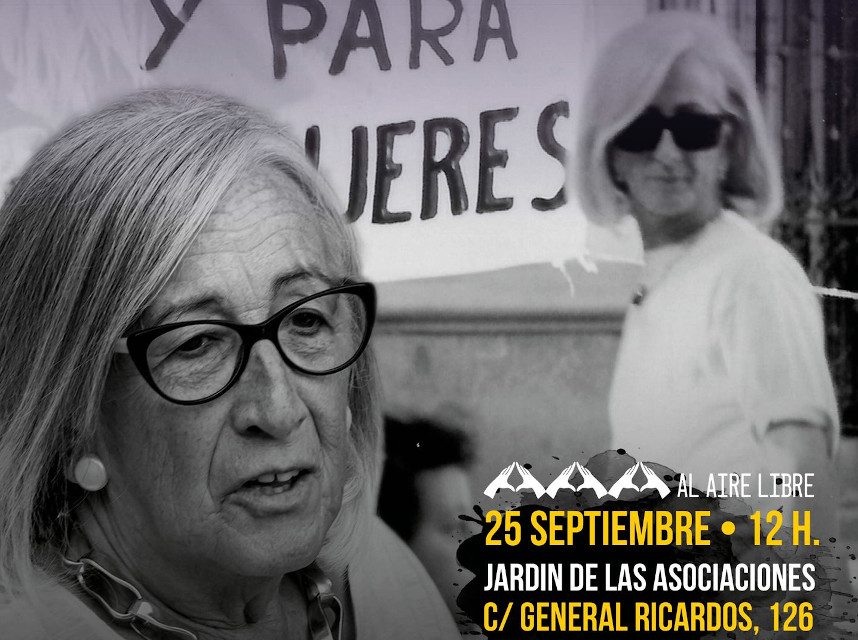 Las asociaciones de Carabanchel rinden homenaje a Lourdes Hernández