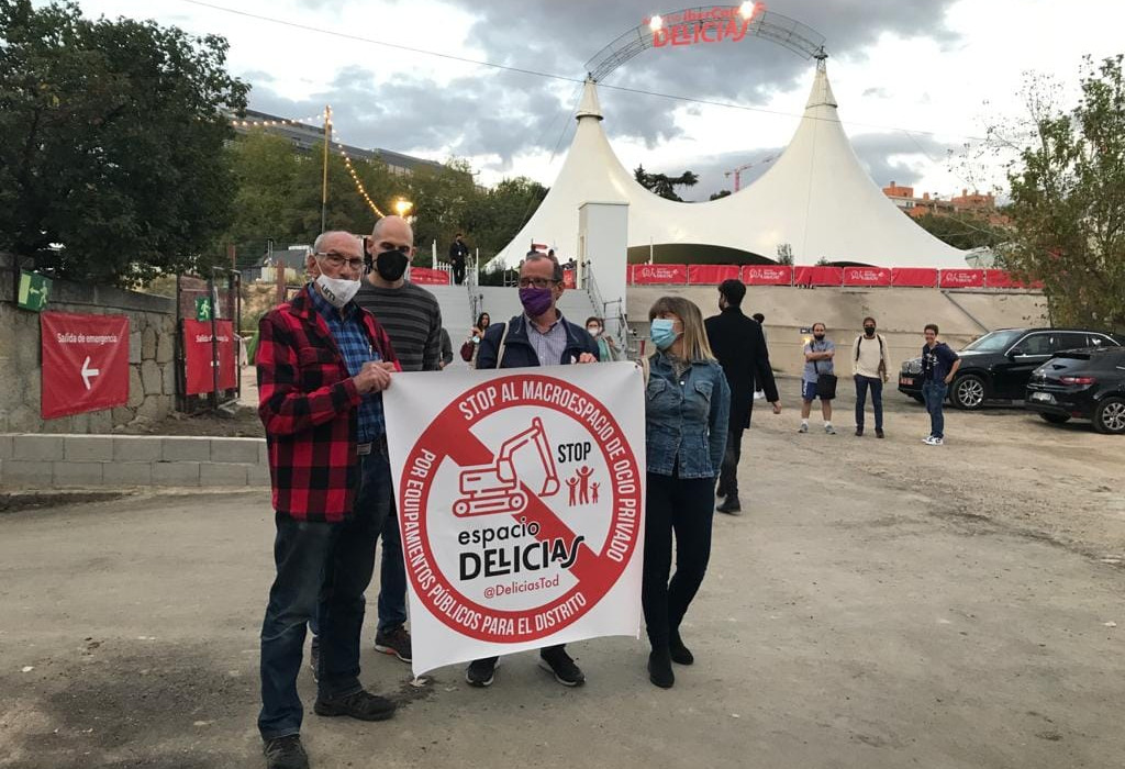 Participa en la financiación colectiva de la causa judicial contra el Espacio Delicias
