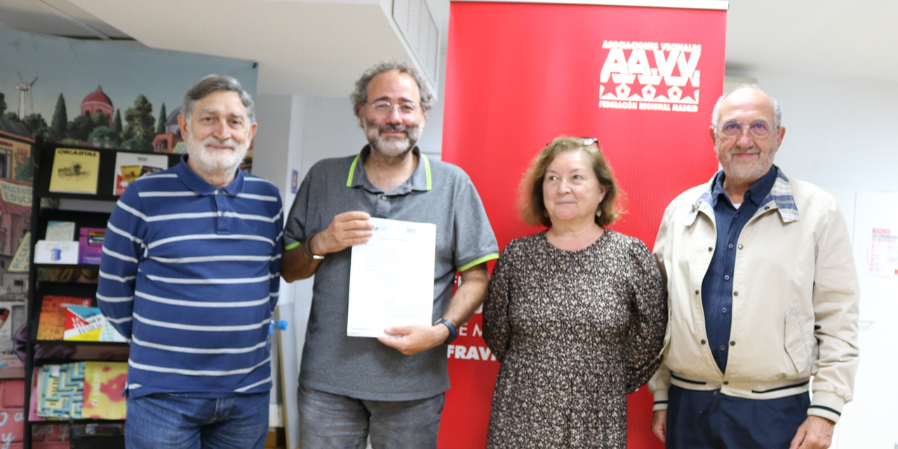 Defender y colaborar más con nuestros vecinos y vecinas mayores, objetivo del convenio firmado por la FRAVM y la Unión de Pensionistas