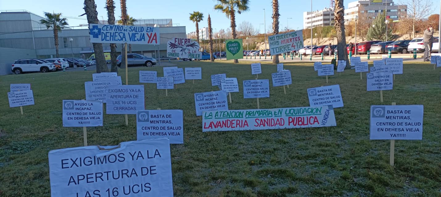 La 91ª Marea Blanca se desplaza a San Sebastián de los Reyes ante la “dramática situación de la sanidad pública” en la zona norte