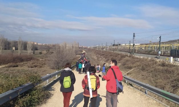 Varios cientos de personas dan vida a las marchas por la recuperación del Manzanares Sur
