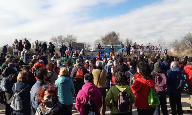 Varios cientos de personas dan vida a las marchas por la recuperación del Manzanares Sur
