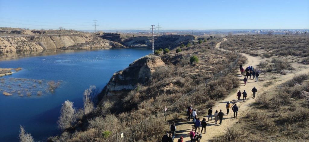 Marcha ciudadana a las Lagunas de Ambroz