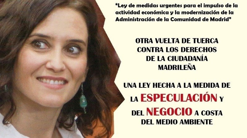 38 organizaciones sociales y sindicales y 13.000 personas piden la retirada de la ley omnibús