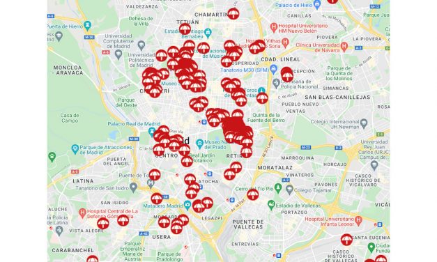 El mapa vecinal de terrazas muestra un incumplimiento constante de la normativa por parte de los hosteleros
