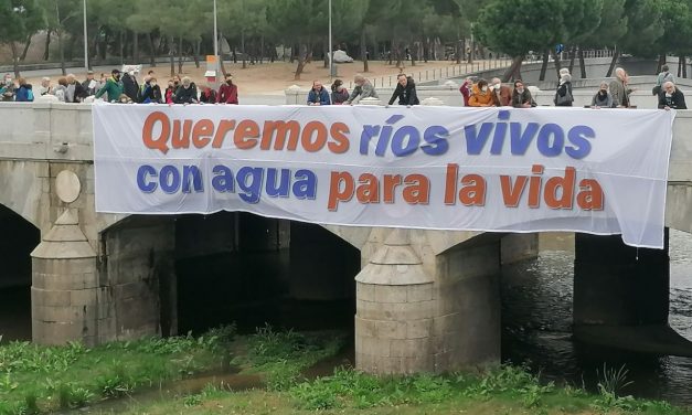 Más de ochenta colectivos denuncian, un año más, el deficiente estado de los ríos de la cuenca del Tajo