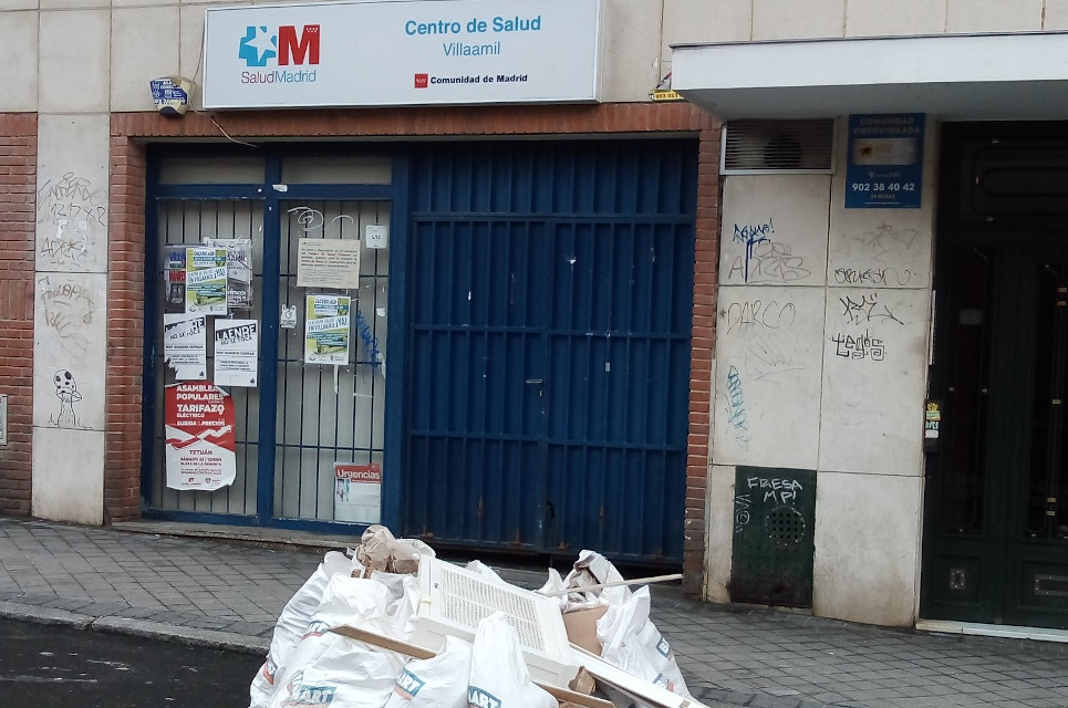 10 meses sin centro de salud en el barrio de Berruguete (Tetuán)