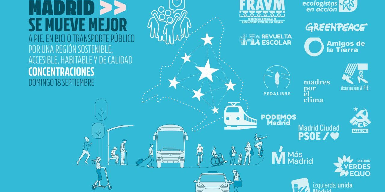 Asociaciones y partidos impulsan este domingo marchas en bici y concentraciones por una “región sostenible y accesible”