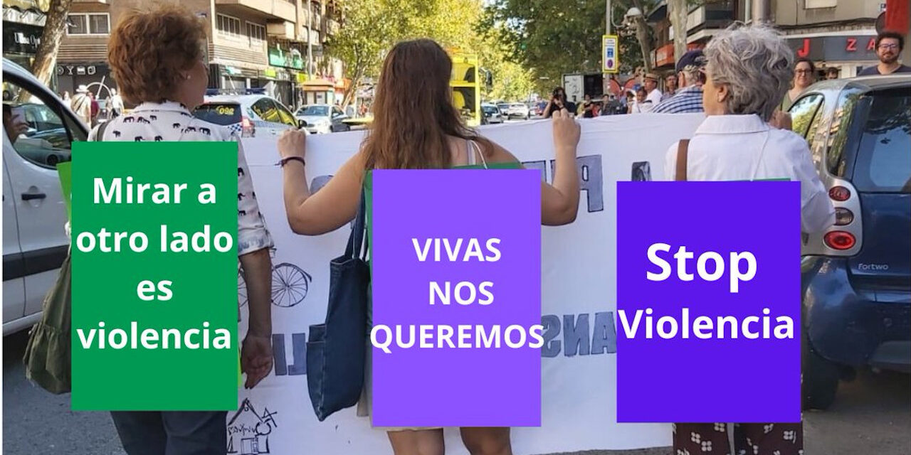 25N: homenaje a Juani Canal en el lugar en el que fue asesinada