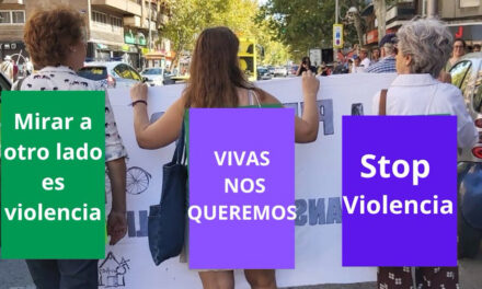 25N: homenaje a Juani Canal en el lugar en el que fue asesinada