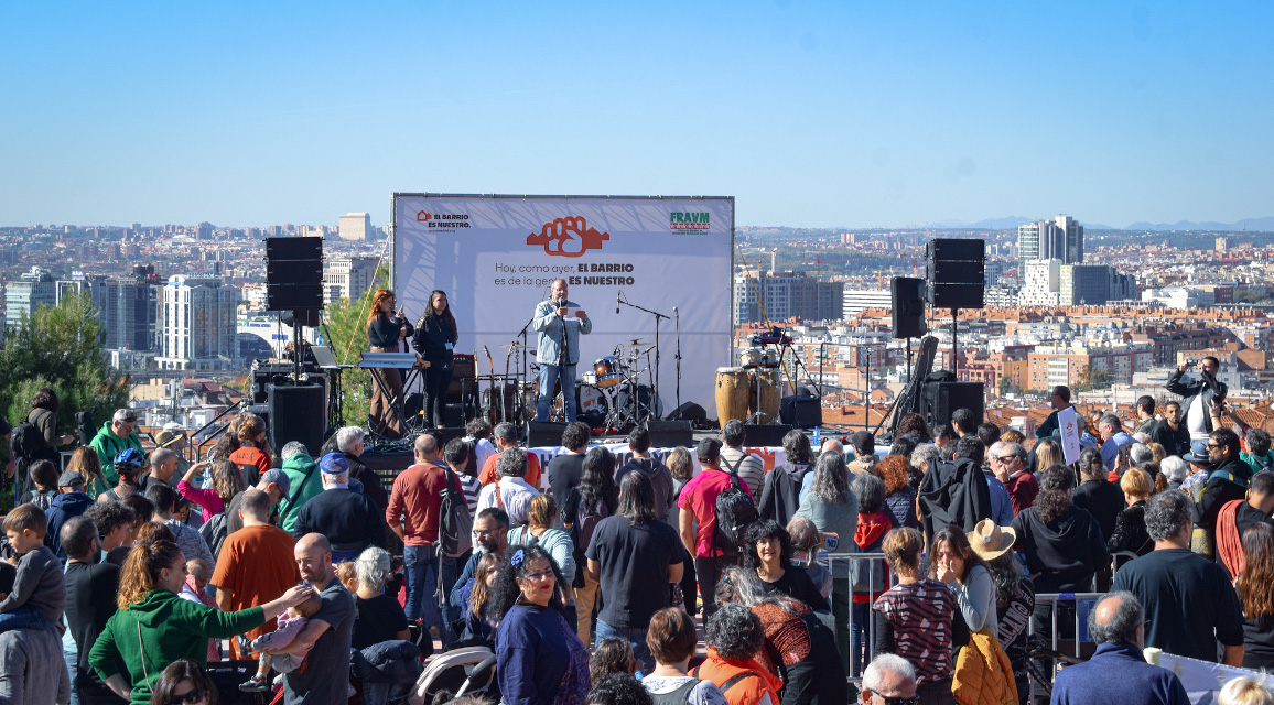 45 Aniversario de la FRAVM: más de un millar de personas participa en una emotiva jornada de fiesta y reivindicación