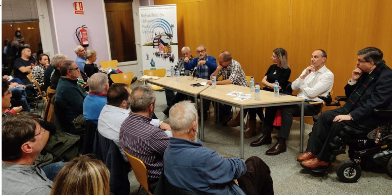 La FRAVM y sus asociaciones vecinales reconocen el valor de la unidad en los procesos de rehabilitación para lograr casas mejores en mejores barrios