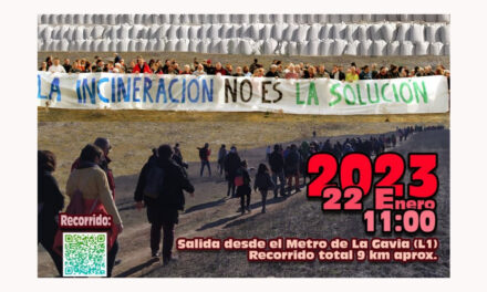 La IV Marcha por el cierre de la incineradora de Valdemingómez finalizará ante el depósito de cenizas