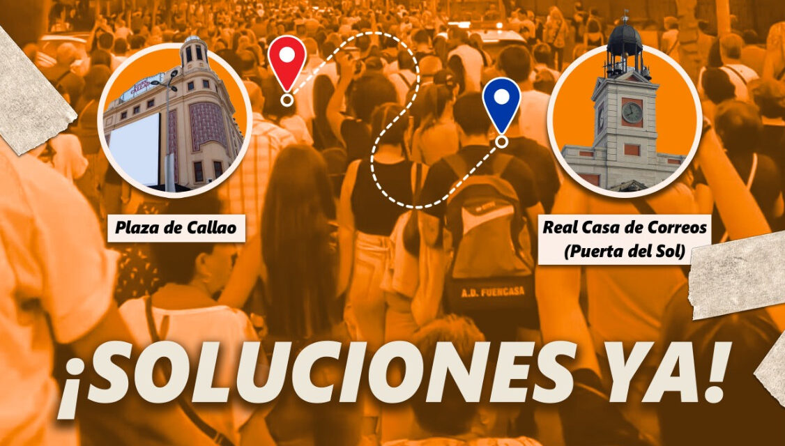 La FRAVM llama a manifestarse este domingo junto a las familias afectadas por los derribos de la línea 7B de Metro