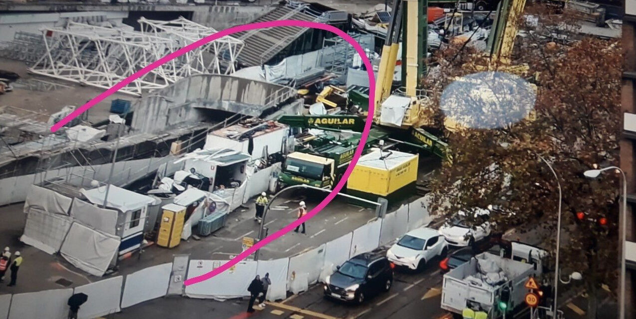 Comunidades de vecinos afectadas por el túnel de los parking del Bernabéu denuncian errores técnicos en el proyecto