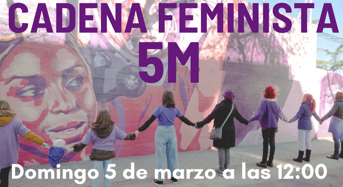 Una gran cadena humana feminista abrazará el mural de mujeres pioneras de La Concepción y el parque Calero