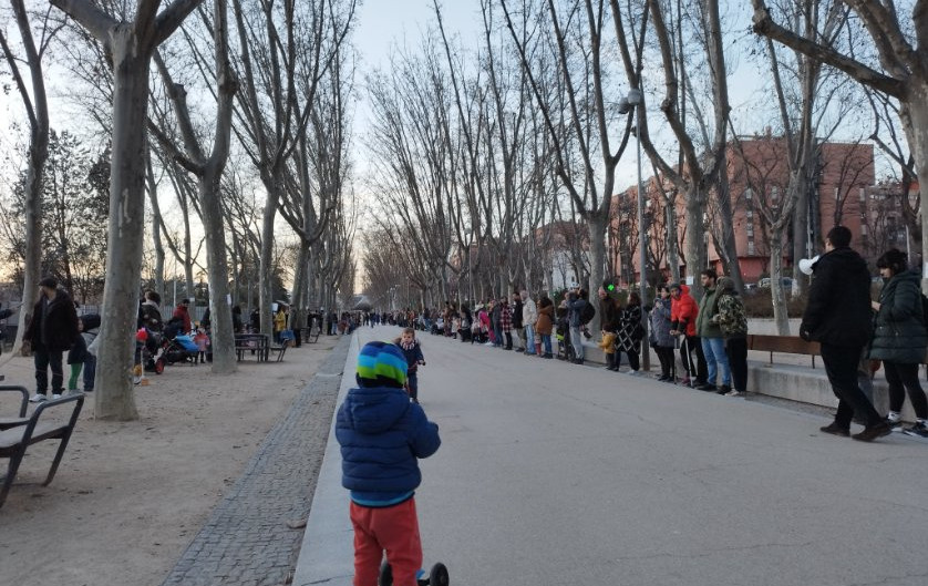 La AV Pasillo Verde pide en el juzgado la paralización cautelar de la tala de árboles del Parque de Arganzuela