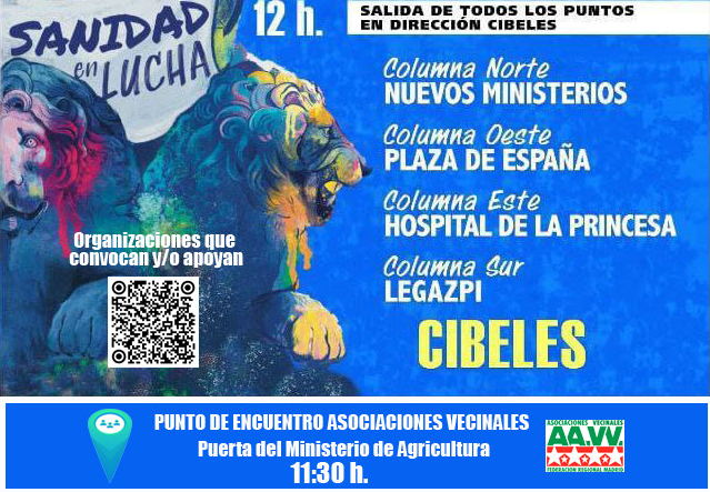 El 12 de febrero, Madrid se levanta en defensa de la Atención Primaria y la sanidad pública