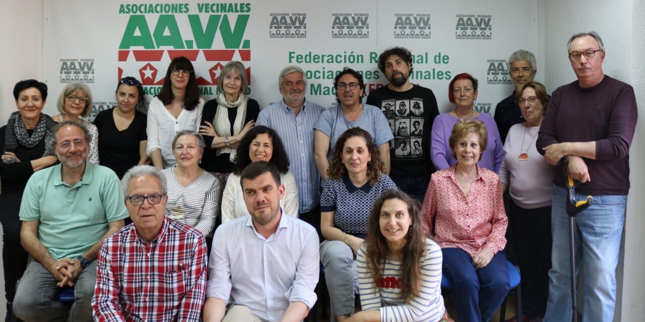 Quique Villalobos, reelegido presidente de la FRAVM en una junta directiva renovada