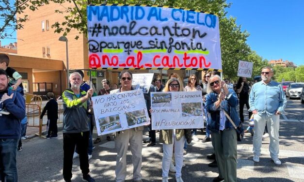 El último pleno de Cibeles aprueba de nuevo la reubicación del cantón de limpieza de la calle Sinfonía