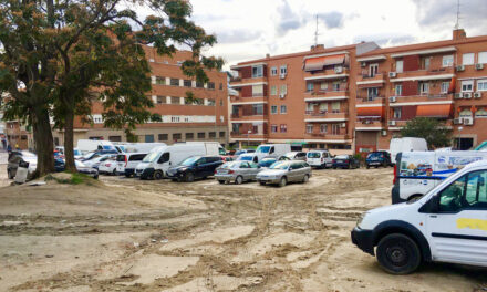 Piden la remodelación urgente del solar abandonado de la calle Puerto de Canfranc (Puente de Vallecas)