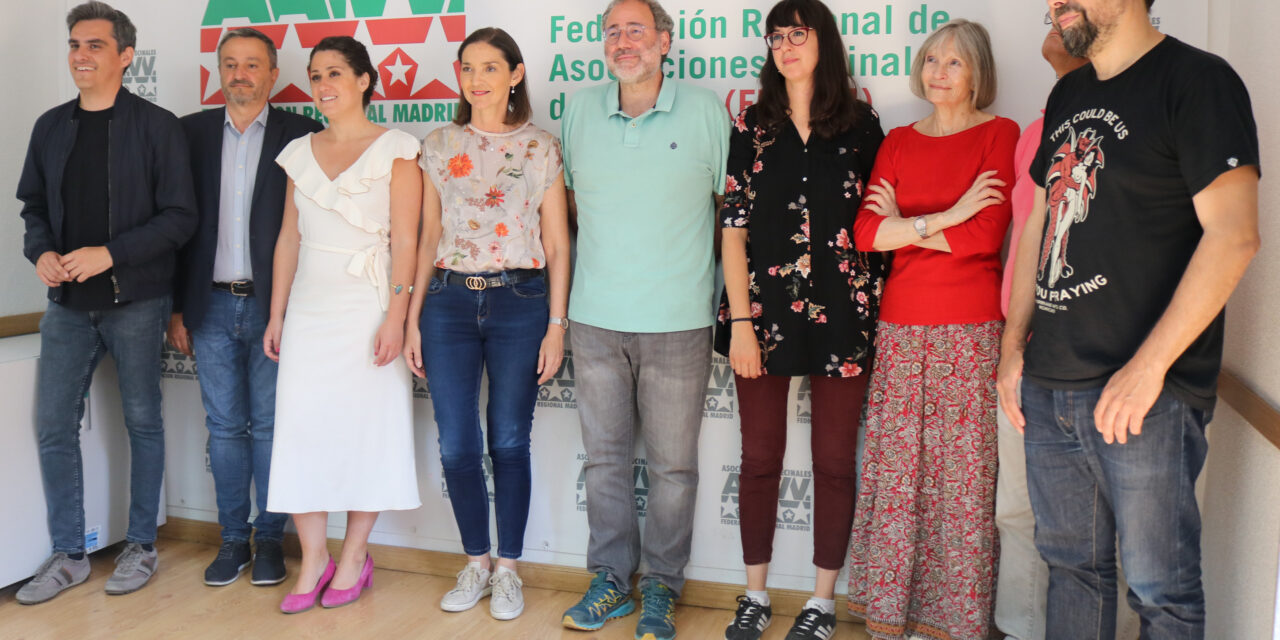 Más vivienda pública y más zonas verdes: la FRAVM presenta a Reyes Maroto sus propuestas para la capital
