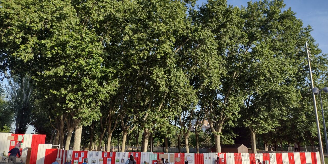 Interponen un recurso judicial contra el Ayuntamiento de Madrid por la tala de 242 árboles en la arboleda de Arganzuela para las obras de la línea 11 de Metro