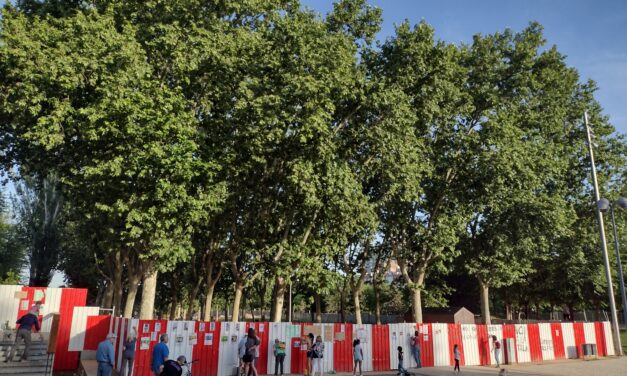 Interponen un recurso judicial contra el Ayuntamiento de Madrid por la tala de 242 árboles en la arboleda de Arganzuela para las obras de la línea 11 de Metro