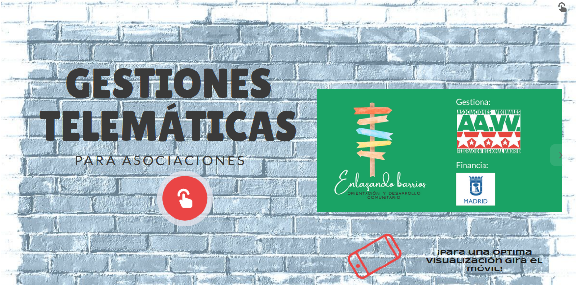 Las gestiones telemáticas más comunes de las asociaciones vecinales, en un solo click