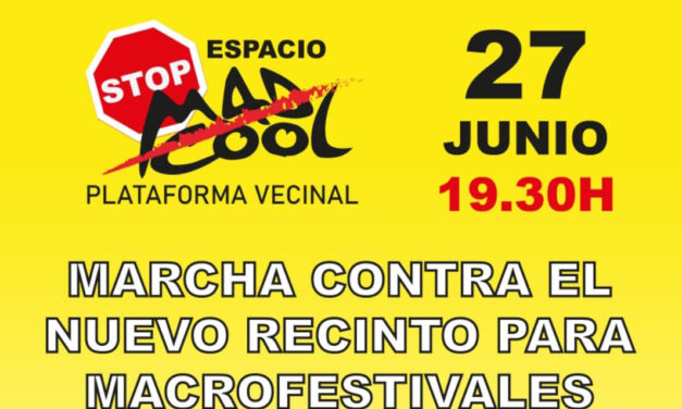 Getafe y Villaverde se movilizan contra el Madcool