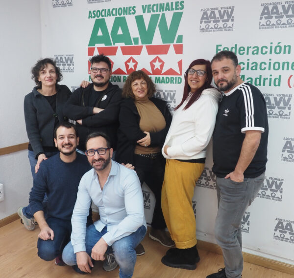 Foto equipo de empleo de la FRAVM