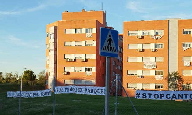 Piden la intervención del Defensor del Pueblo para paralizar las obras del cantón del Parque Forestal de Vicálvaro