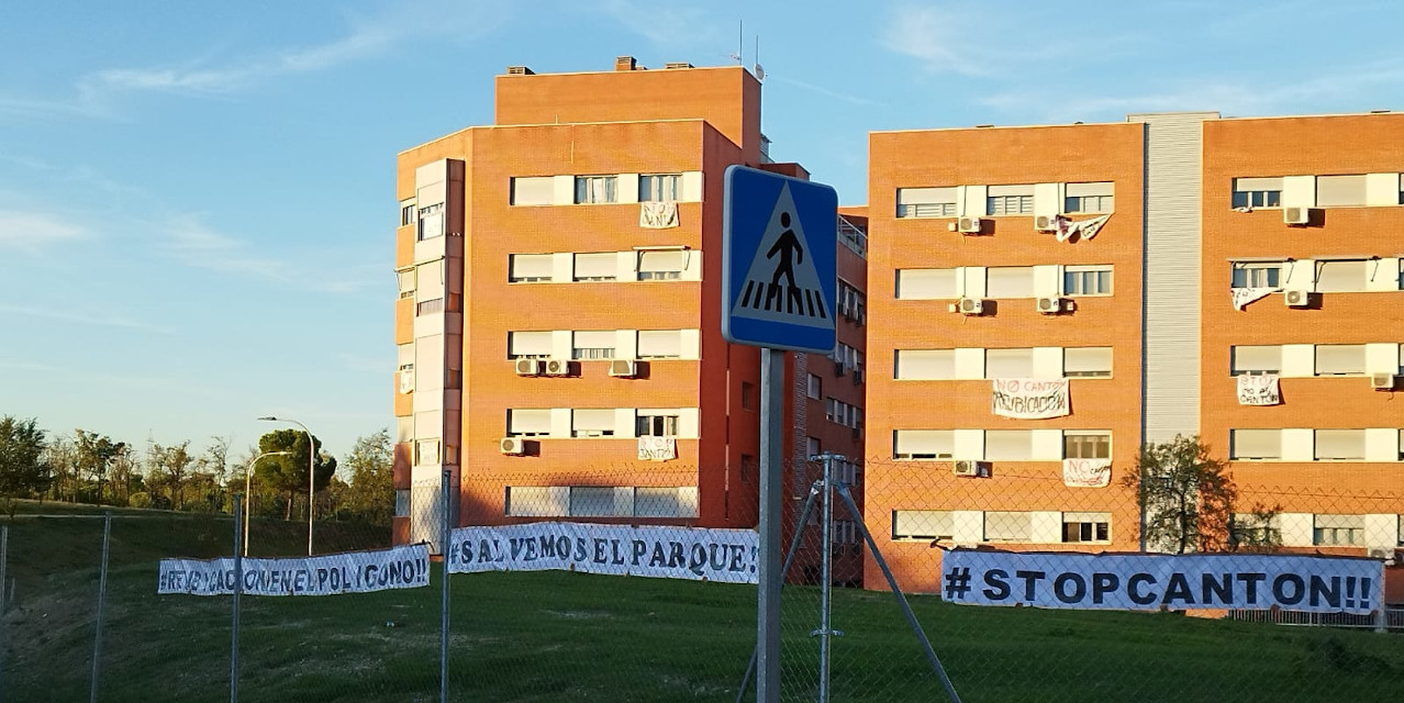 Piden la intervención del Defensor del Pueblo para paralizar las obras del cantón del Parque Forestal de Vicálvaro