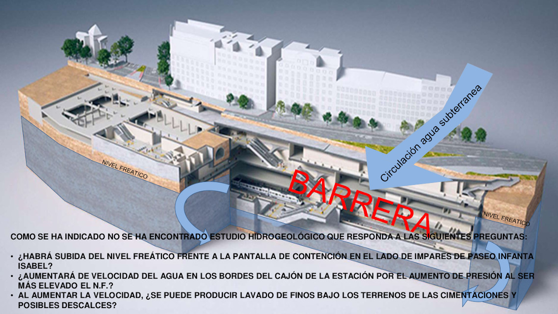 Obras de la línea 11 de Metro: comunidades de vecinos alertan de riesgos estructurales para los edificios del Paseo de la Infanta Isabel