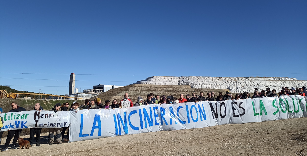 Rechazo rotundo a la nueva Estrategia de Residuos de Almeida, concebida únicamente para prolongar la vida de la incineradora de Valdemingómez