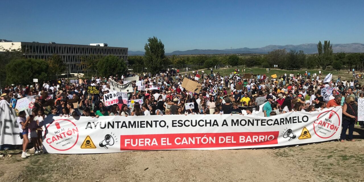 Montecarmelo solicita el apoyo del Defensor del Pueblo contra el cantón de basura