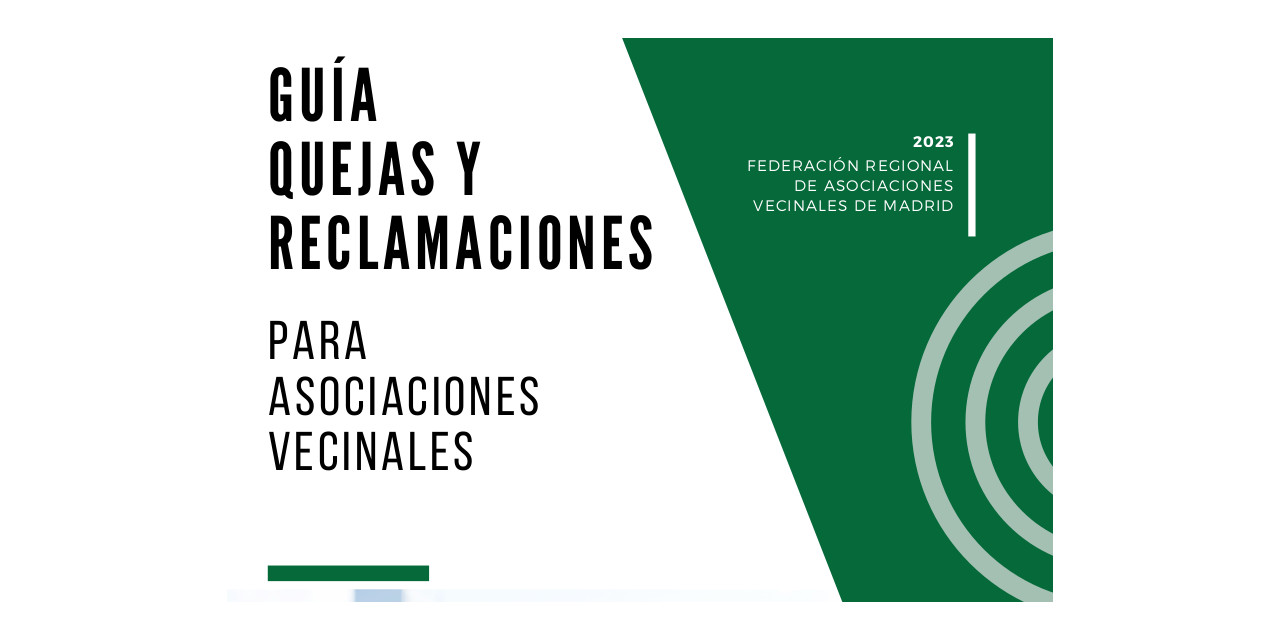 Guía para presentar quejas y reclamaciones ante las administraciones de Madrid