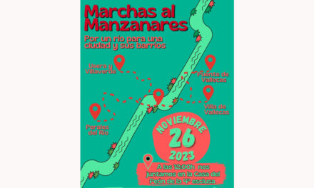 Las asociaciones vecinales del sur de Madrid vuelven a marchar por la recuperación del río Manzanares