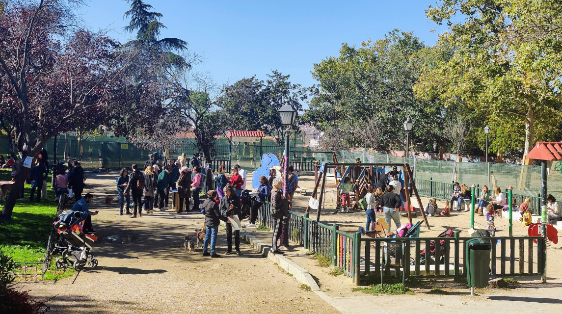Fin de semana de protestas para reclamar la reapertura del Parque de La Cornisa, en obras desde hace un año