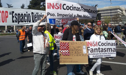 Campaña de donaciones para enfrentarse al recurso del Ayuntamiento a la sentencia que anula la licencia de la cocina fantasma del Paseo Imperial, 8