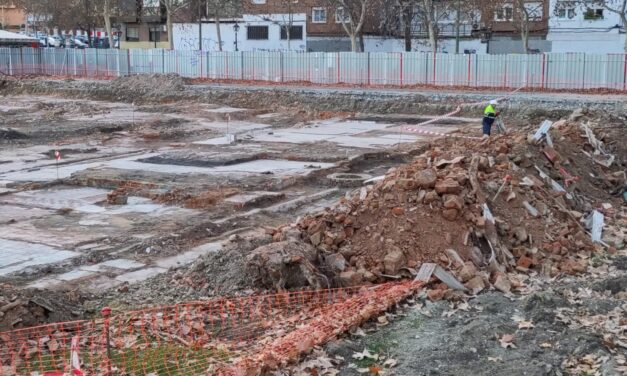 Hallados restos humanos antiguos en el parque de Comillas durante los trabajos de ampliación de la línea 11 de Metro