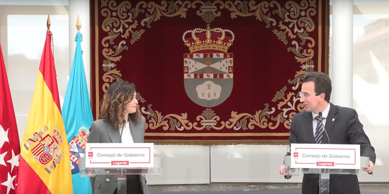 Ayuso no abordó las necesidades y problemas de Leganés en su visita a la ciudad