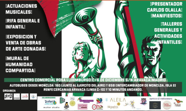 Asociaciones de Aravaca organizan un importante evento para recaudar fondos para los refugiados palestinos