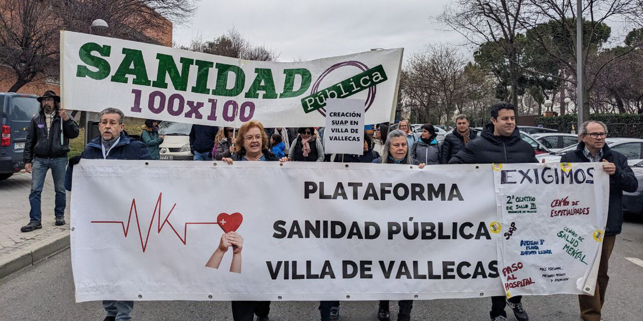 Villa de Vallecas reclama sin descanso una sanidad de calidad