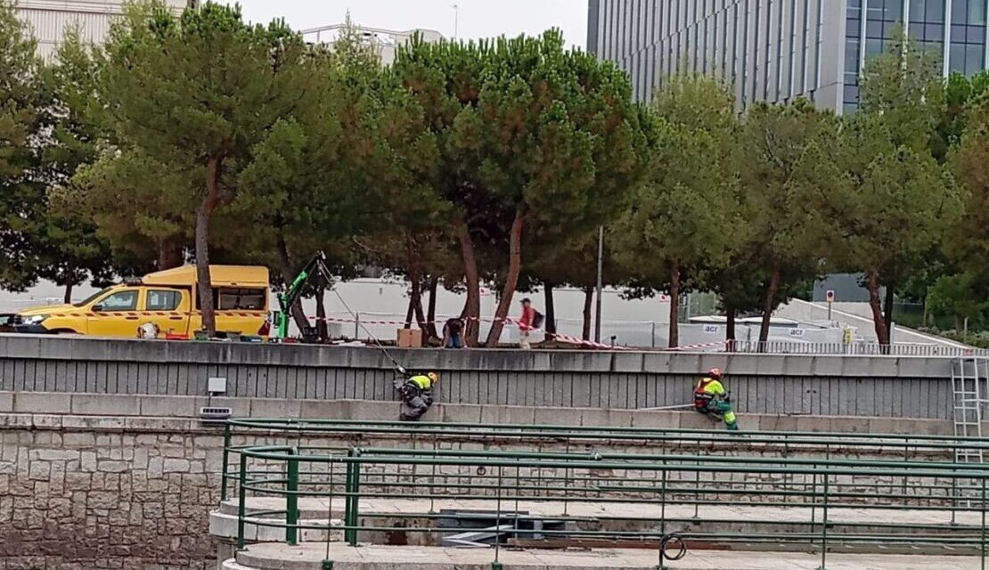 Rechazo de las asociaciones vecinales a la iluminación del cauce del río Manzanares