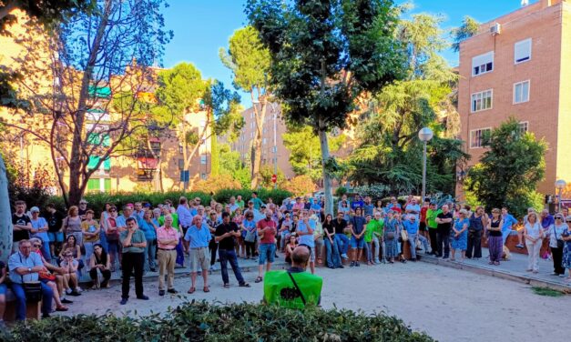 Nueva concentración en Saconia (Moncloa-Aravaca) contra el vial de San Gerardo, 11