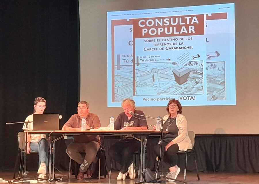 Solicitan una reunión a las tres administraciones implicadas en los usos de los terrenos de la antigua cárcel de Carabanchel