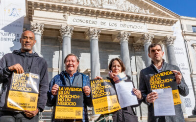 Organizaciones de la manifestación del 13 de octubre piden a los grupos parlamentarios la prórroga y ampliación del escudo social